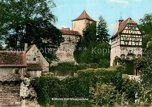 AK / Ansichtskarte Kuenzelsau Schloss Stetten Kat. Kuenzelsau