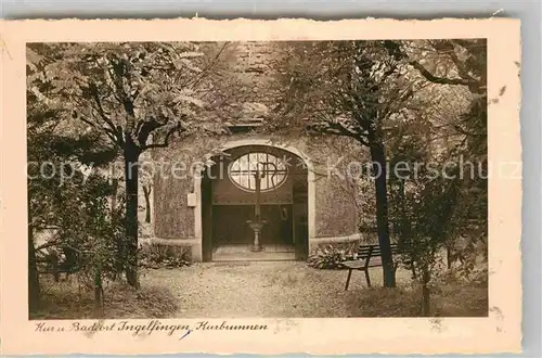 AK / Ansichtskarte Ingelfingen Kurbrunnen Kat. Ingelfingen