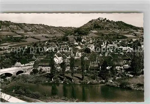 AK / Ansichtskarte Kocherstetten Panorama Kat. Kuenzelsau