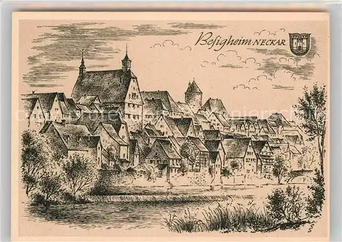 AK / Ansichtskarte Besigheim Panorama  Kat. Besigheim