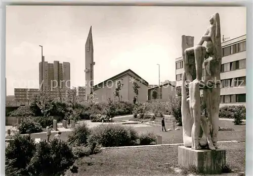 AK / Ansichtskarte Bietigheim Baden Wohngebiet Buch Kirche Stele Kat. Bietigheim