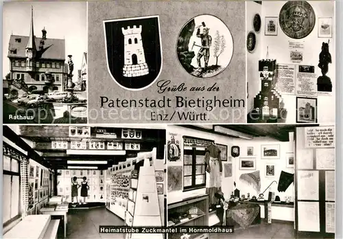 AK / Ansichtskarte Bietigheim Baden Rathaus Heimatstube Zuckmantel  Kat. Bietigheim