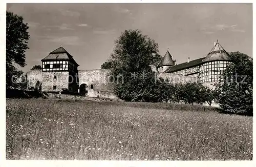 AK / Ansichtskarte Breitenbach Herzberg Burg Herzberg Burggaststaette  Kat. Breitenbach a. Herzberg