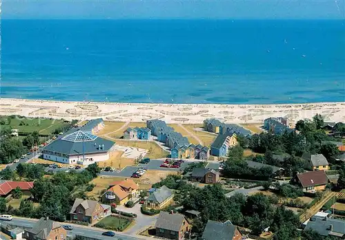 AK / Ansichtskarte Hadsund Fliegeraufnahme Feriehotel Oster Hurup Kat. Hadsund