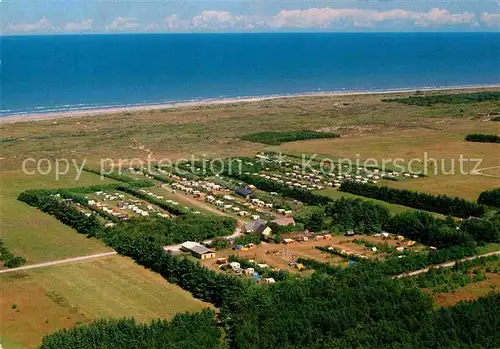 AK / Ansichtskarte Hirtshals Kjul Camping Fliegeraufnahme Kat. Hirtshals