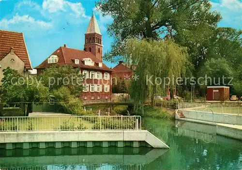 AK / Ansichtskarte Nordhorn Vechte Augustinus Kirche Kat. Nordhorn