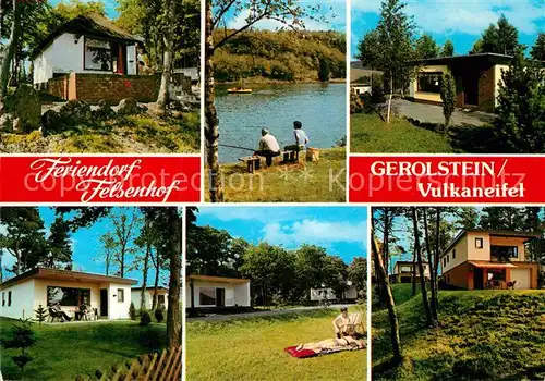 AK / Ansichtskarte Gerolstein Vulkaneifel Feriendorf Felsenhof Kat. Gerolstein