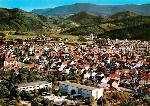 AK / Ansichtskarte Oberkirch Baden Fliegeraufnahme im Renchtal Kat. Oberkirch