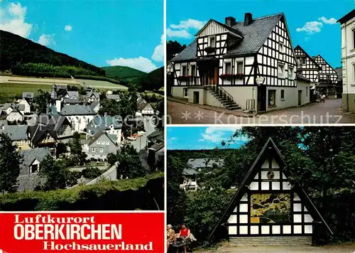 AK / Ansichtskarte Oberkirchen Sauerland Fachwerk Kat. Schmallenberg