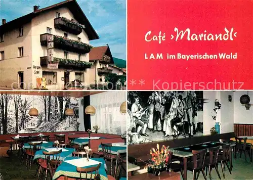 AK / Ansichtskarte Lam Oberpfalz Cafe Mariandl Kat. Lam