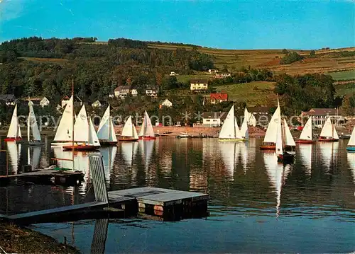 AK / Ansichtskarte Woffelsbach Segelregatta auf dem Rursee Kat. Simmerath