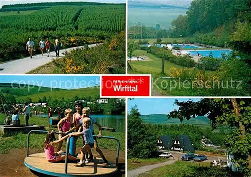 AK / Ansichtskarte Stadtkyll Ferienpark Wirfttal in der Eifel Wandern Schwimmbad Kinderspielplatz Kat. Stadtkyll