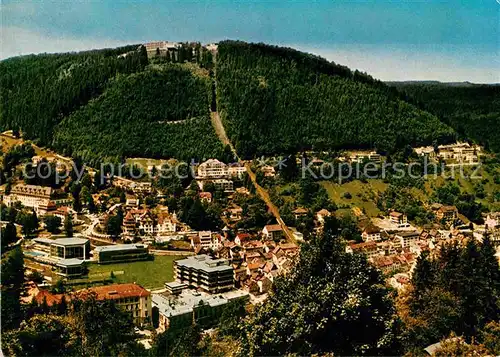 AK / Ansichtskarte Wildbad Schwarzwald Panorama blick zum Sommerberg Kat. Bad Wildbad