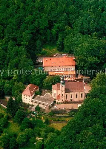 AK / Ansichtskarte Mariabuchen Wallfahrtskirche Fliegeraufnahme Kat. Lohr Main