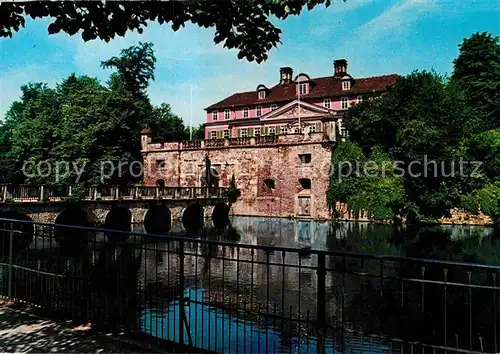 AK / Ansichtskarte Bad Pyrmont Schloss Bruecke Kat. Bad Pyrmont