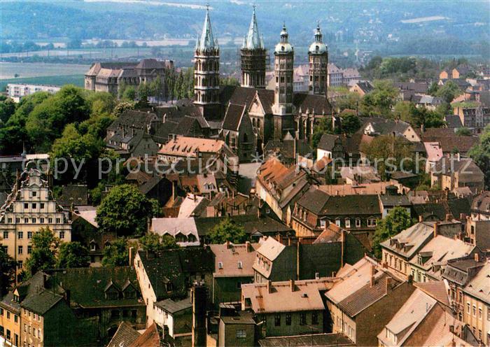 AK / Ansichtskarte Naumburg Saale Stadtbild mit Naumburger