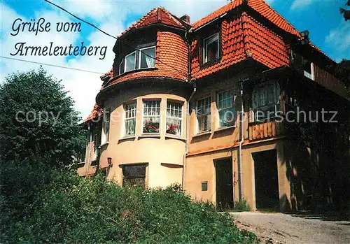 AK / Ansichtskarte Wernigerode Harz Gasthaus Armeleuteberg Kat. Wernigerode