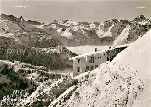 AK / Ansichtskarte Berchtesgaden Jennerbahn Winterpanorama Steinernes Meer Kat. Berchtesgaden