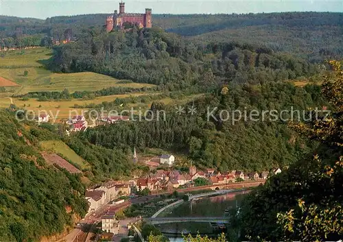 AK / Ansichtskarte Balduinstein Panorama mit Schloss Schaumburg Kat. Balduinstein