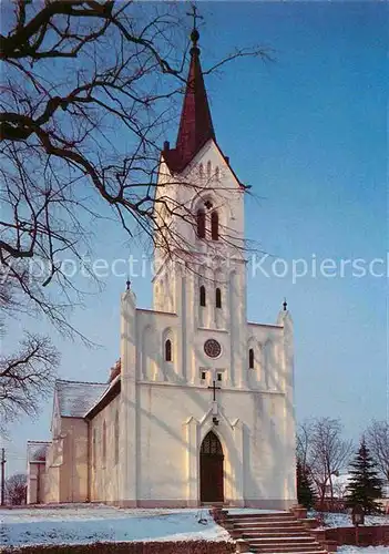 AK / Ansichtskarte Trebnitz Muencheberg Dorfkirche 13. Jhdt. Kat. Muencheberg