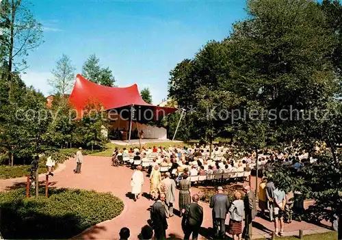 AK / Ansichtskarte Bad Sassendorf Musikpavillon im Kurpark Kat. Bad Sassendorf