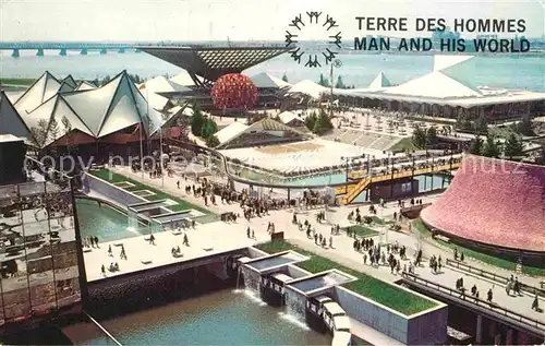 AK / Ansichtskarte Exposition Universelle Internationale Montreal 1967 Memorial Expo 67 Katimavik Ile Notre Dame 