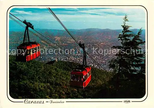 AK / Ansichtskarte Seilbahn Caracas Funicular  Kat. Bahnen