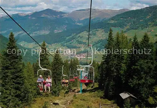 AK / Ansichtskarte Sessellift Sexten Sesto Dolomiti  Kat. Bahnen