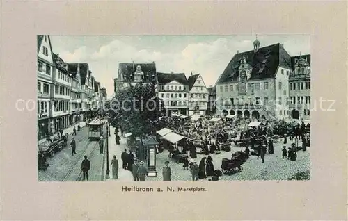 AK / Ansichtskarte Heilbronn Neckar Marktplatz Kat. Heilbronn