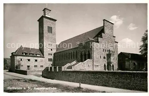 AK / Ansichtskarte Heilbronn Neckar Augustinus Kirche Kat. Heilbronn