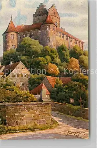 AK / Ansichtskarte Meersburg Bodensee Schloss Kat. Meersburg