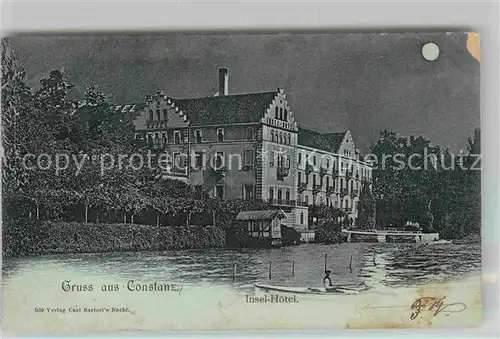 AK / Ansichtskarte Konstanz Bodensee Insel Hotel  Kat. Konstanz