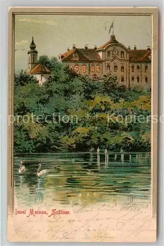 AK / Ansichtskarte Mainau Schloss Kat. Konstanz