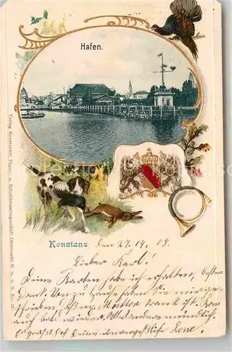 AK / Ansichtskarte Konstanz Bodensee Hafen Kat. Konstanz