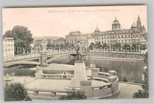 AK / Ansichtskarte Heilbronn Neckar Bismarckdenkmal  Kat. Heilbronn