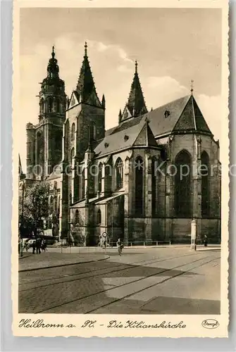AK / Ansichtskarte Heilbronn Neckar Kilianskirche Kat. Heilbronn