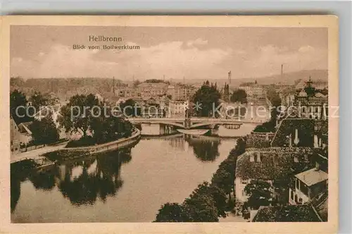 AK / Ansichtskarte Heilbronn Neckar Blick vom Bollwerkturm Kat. Heilbronn