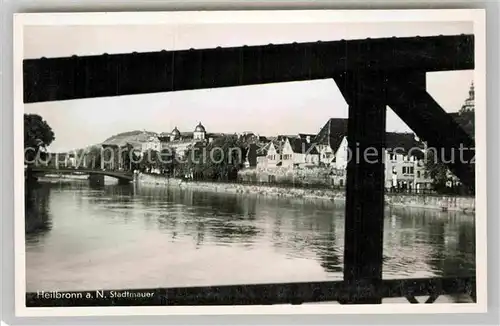 AK / Ansichtskarte Heilbronn Neckar Stadtmauer Kat. Heilbronn