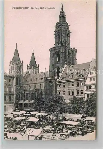 AK / Ansichtskarte Heilbronn Neckar Kilianskirche Kat. Heilbronn