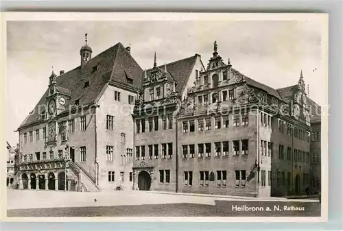 AK / Ansichtskarte Heilbronn Neckar Rathaus Kat. Heilbronn