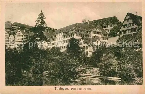 AK / Ansichtskarte Tuebingen Partie am Neckar Kat. Tuebingen