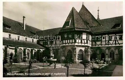 AK / Ansichtskarte Bebenhausen Tuebingen Brunnenkapelle ehemaliges Jagdschloss Kat. Tuebingen