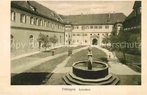 AK / Ansichtskarte Tuebingen Schlosshof Kat. Tuebingen