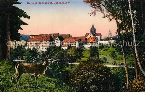 AK / Ansichtskarte Bebenhausen Tuebingen Herzogliches Jagdschloss Kat. Tuebingen