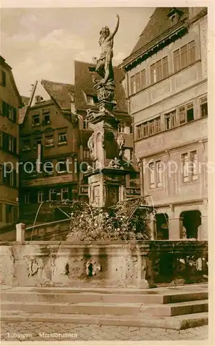 AK / Ansichtskarte Tuebingen Marktbrunnen Kat. Tuebingen