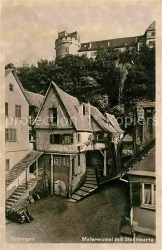 AK / Ansichtskarte Tuebingen Malerwinkel Sternwarte Kat. Tuebingen