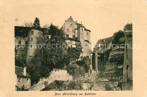 AK / Ansichtskarte Meersburg Bodensee Schloss Kat. Meersburg