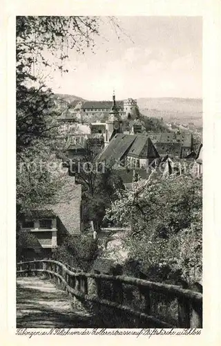 AK / Ansichtskarte Tuebingen Stiftskirche Schloss Kat. Tuebingen