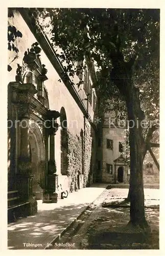 AK / Ansichtskarte Tuebingen Schlosshof Kat. Tuebingen