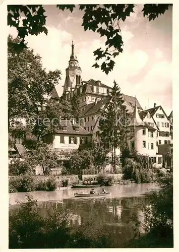 AK / Ansichtskarte Tuebingen Hoelderlinturm alte Aula Kat. Tuebingen